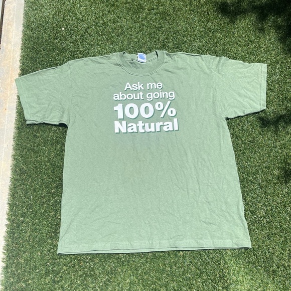 VTG 00’s / Y2K 7UP Soda Green Promo Tee - Picture 1 of 6